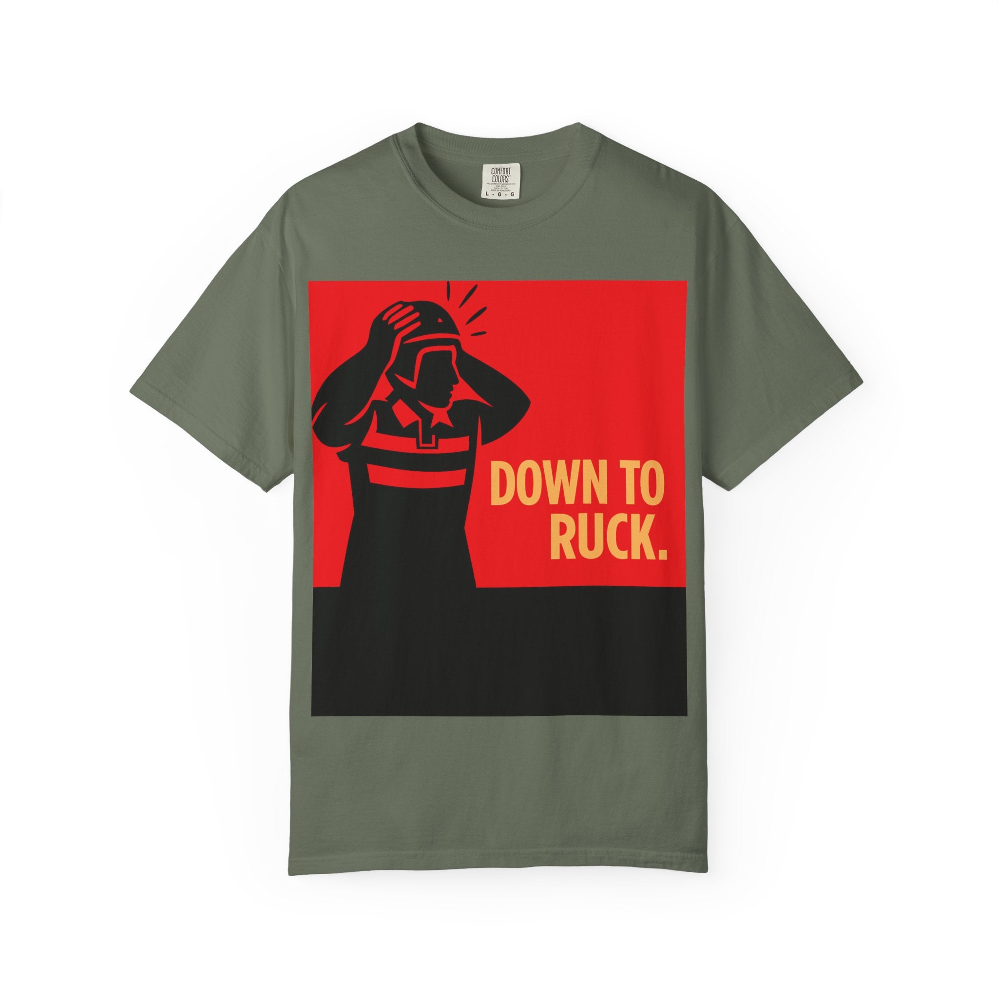 "Down To Ruck" Graphic Tee
