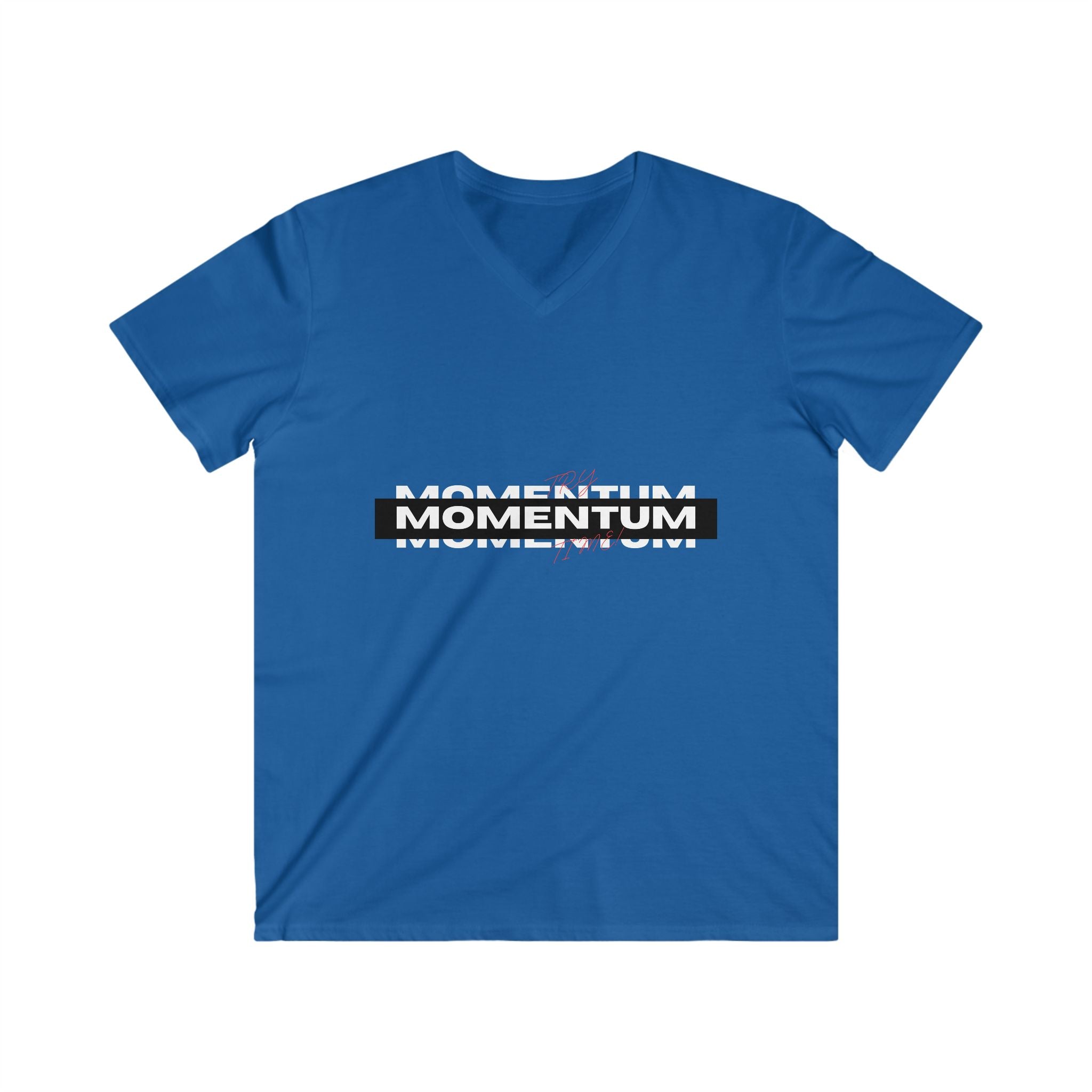 Momentum - Try Time! Tee | V-Neck Short Sleeve Shirt
