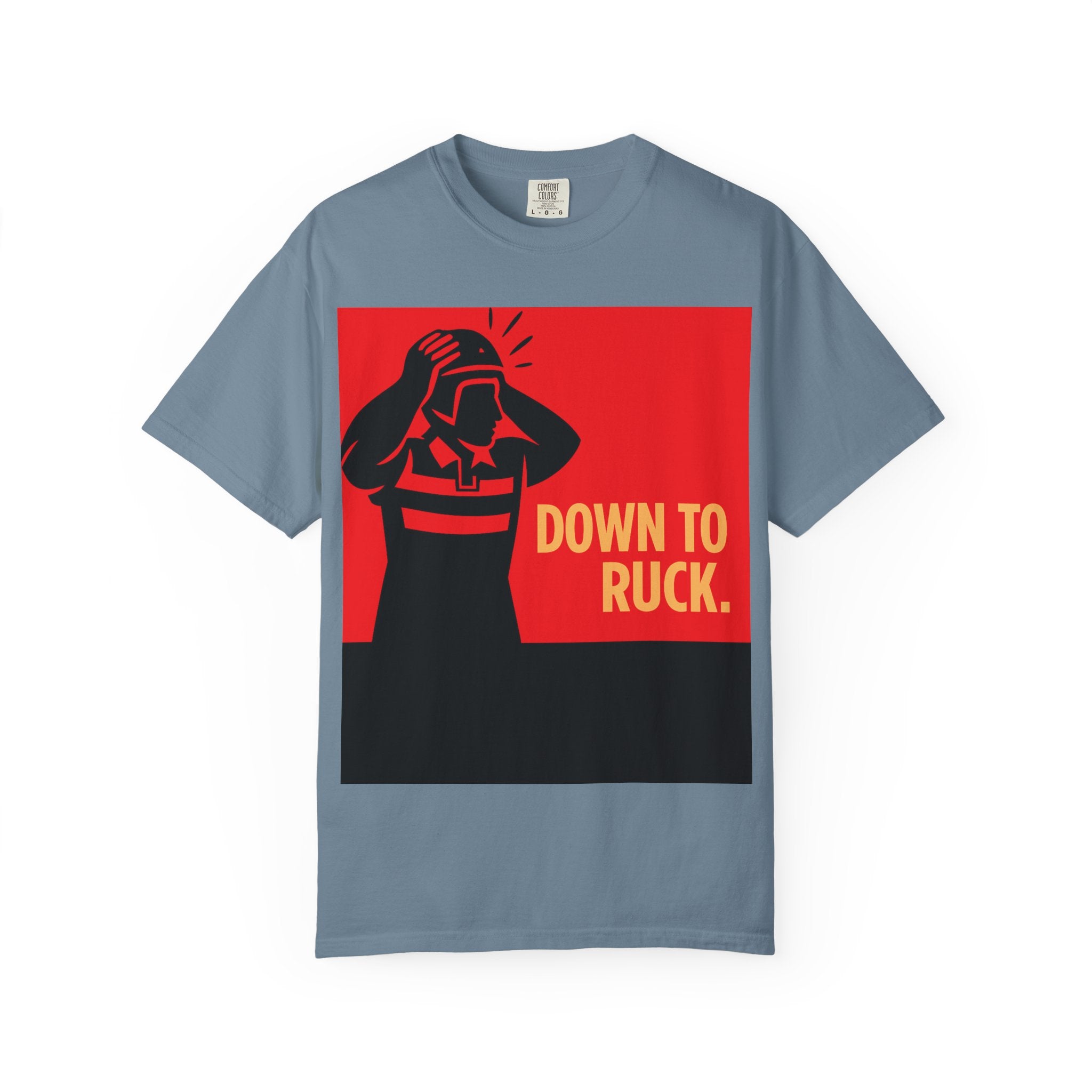"Down To Ruck" Graphic Tee