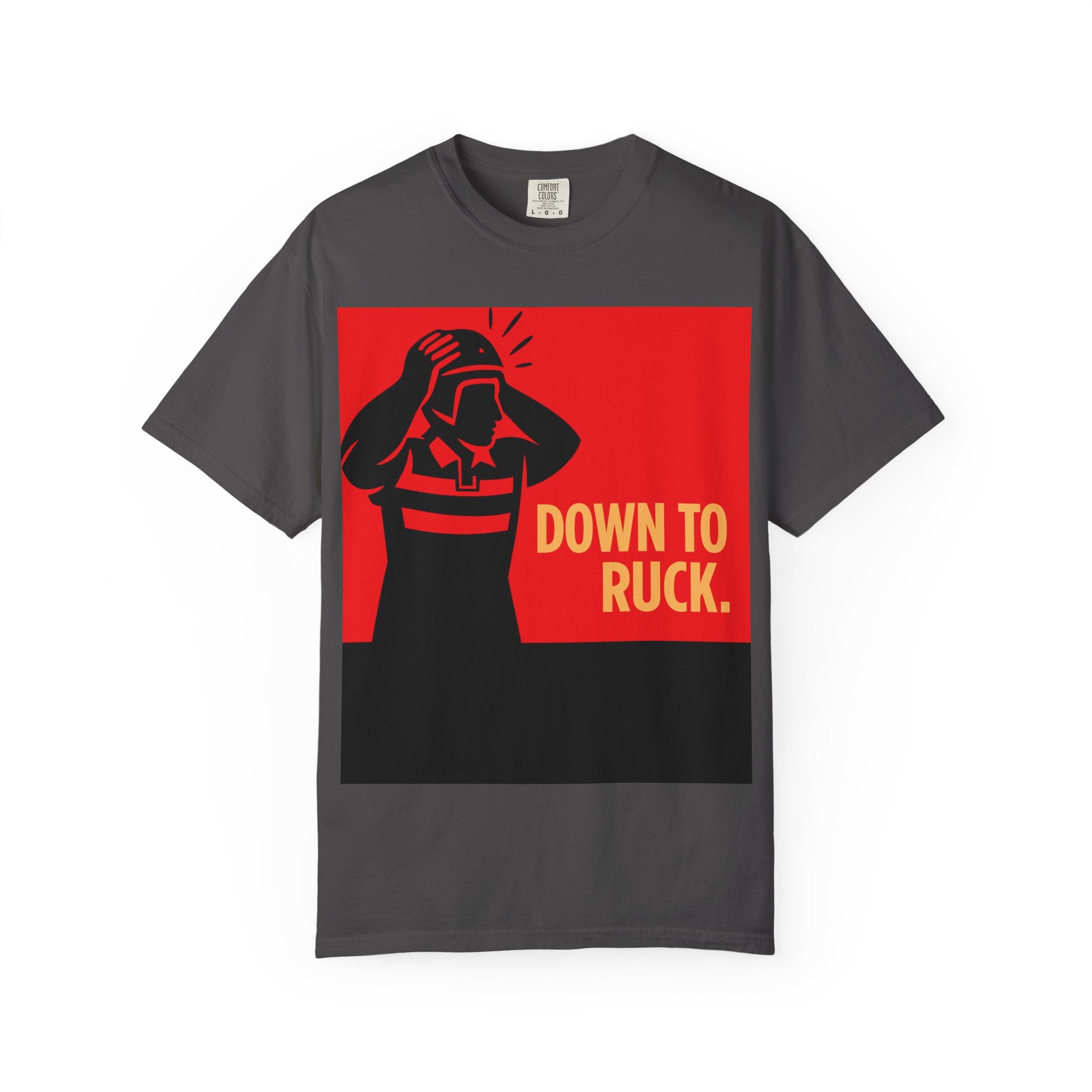 "Down To Ruck" Graphic Tee