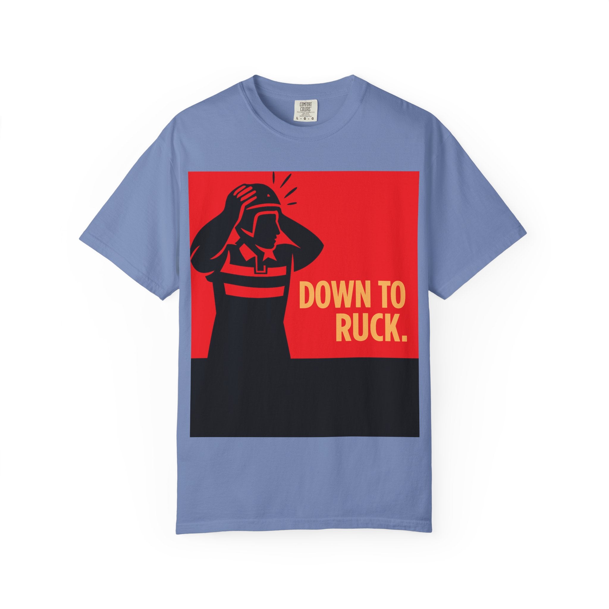 "Down To Ruck" Graphic Tee