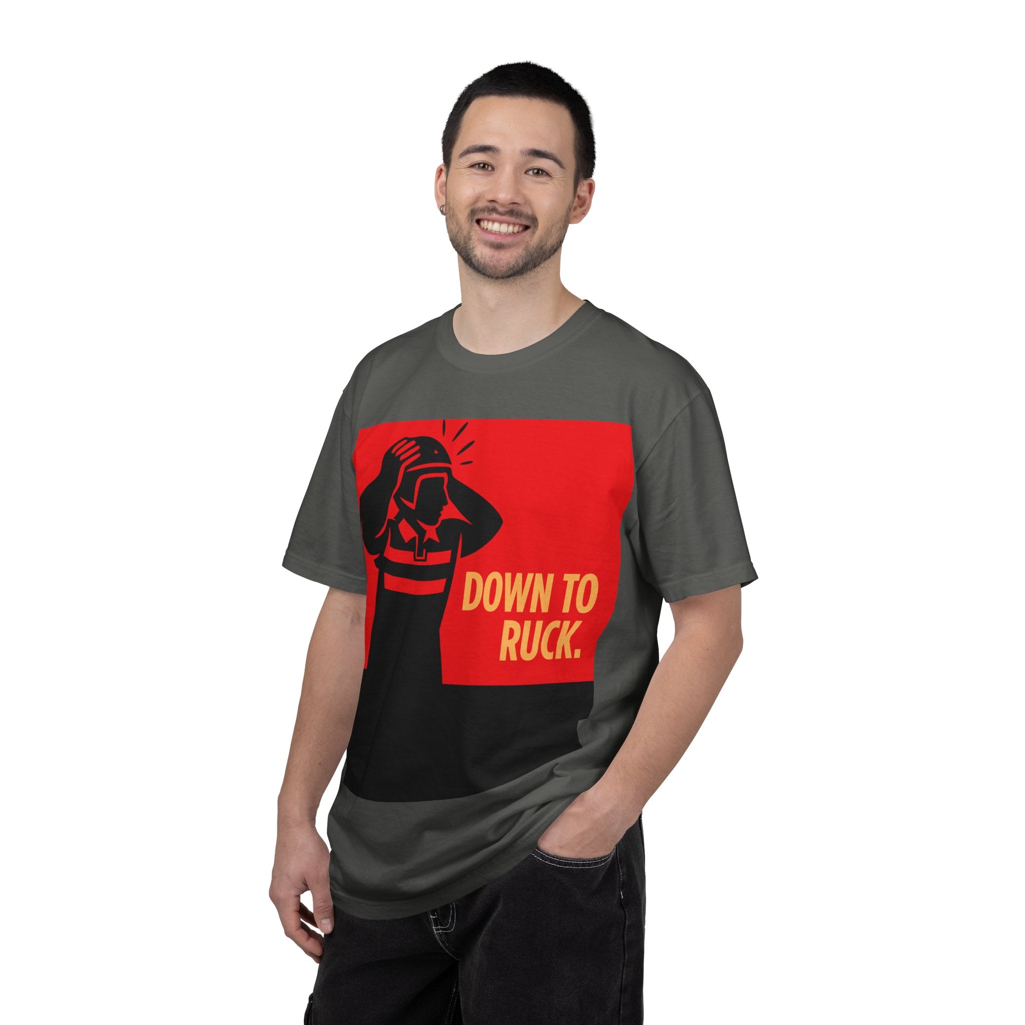 "Down To Ruck" Graphic Tee