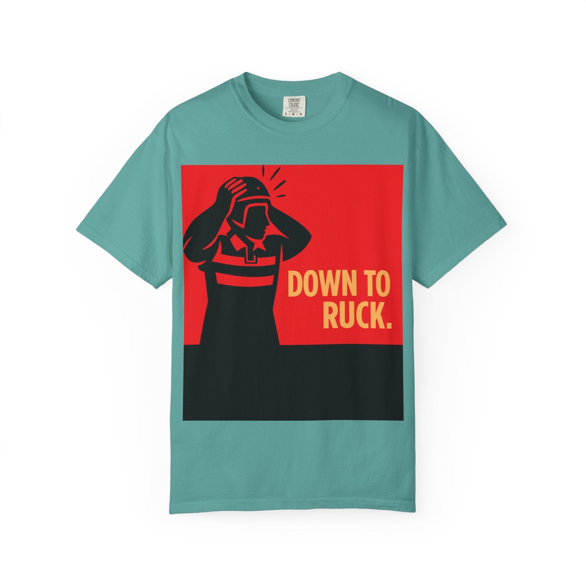 "Down To Ruck" Graphic Tee