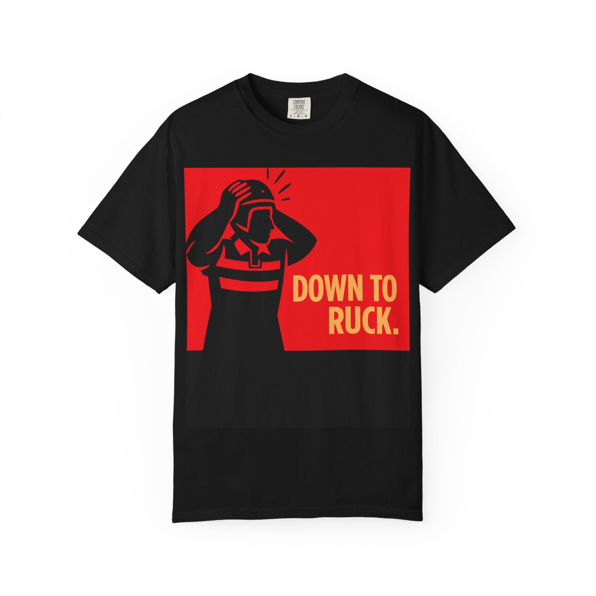 "Down To Ruck" Graphic Tee