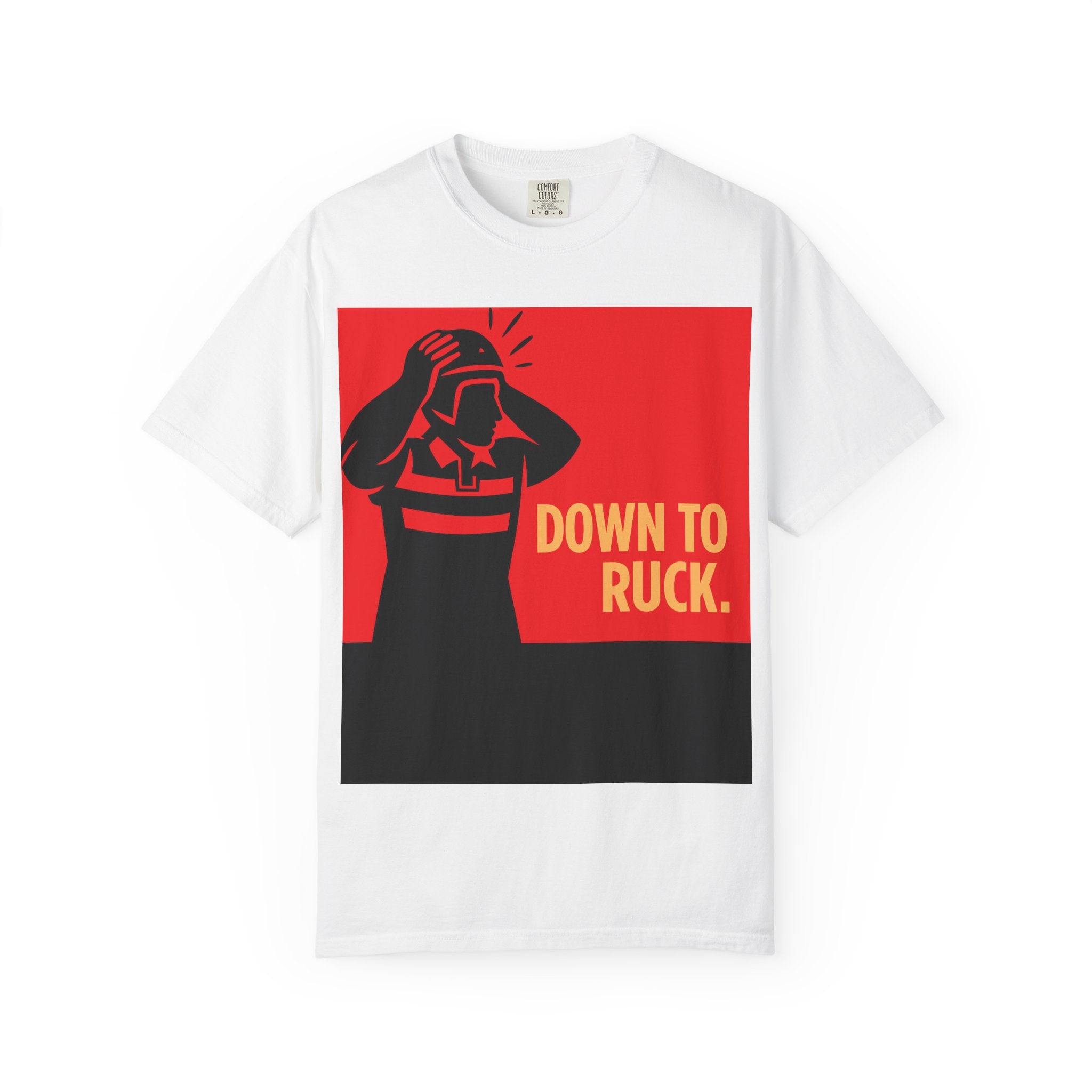"Down To Ruck" Graphic Tee
