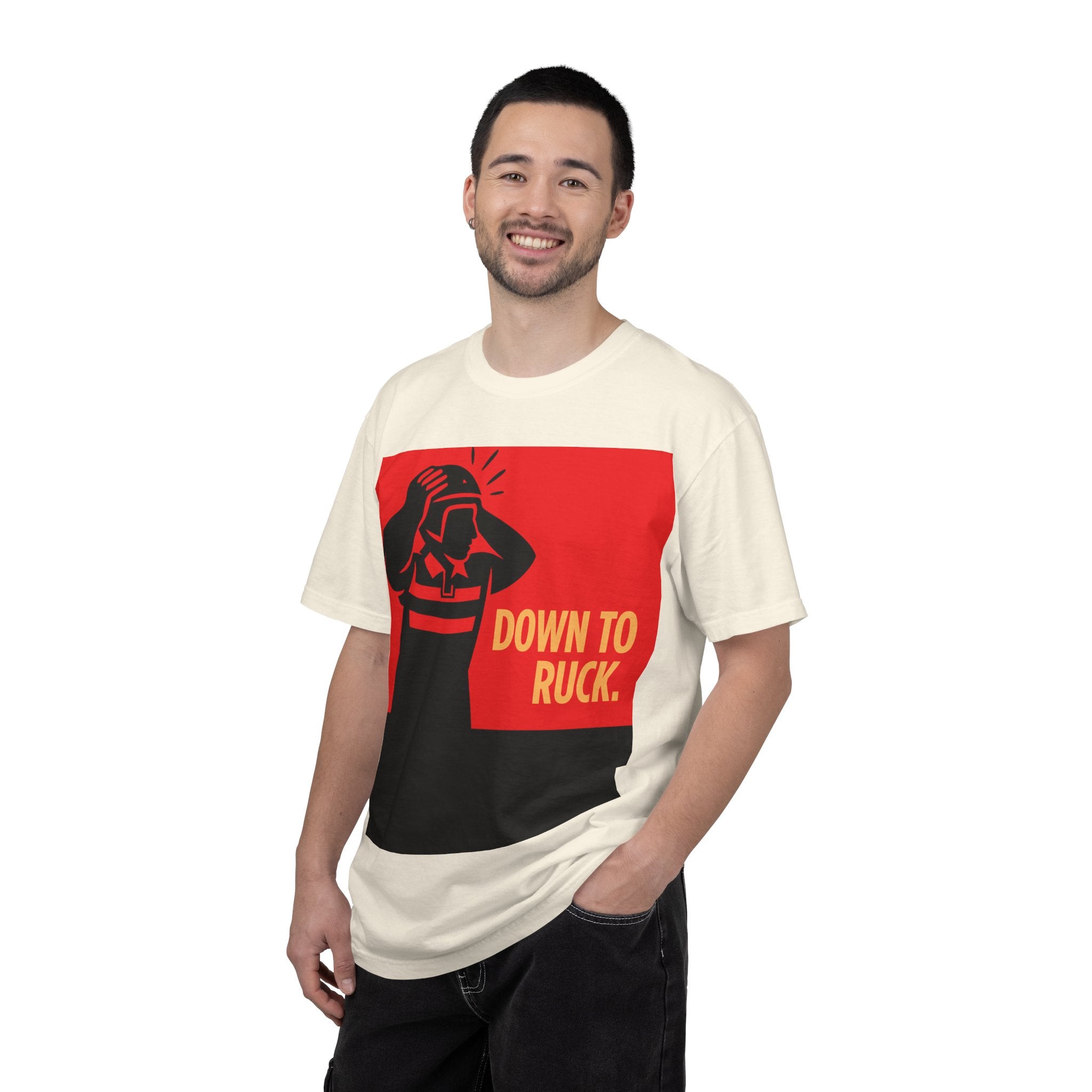 "Down To Ruck" Graphic Tee