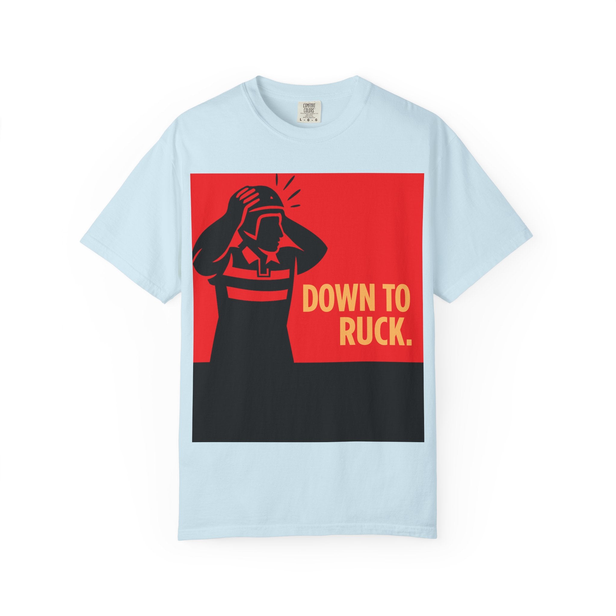 "Down To Ruck" Graphic Tee