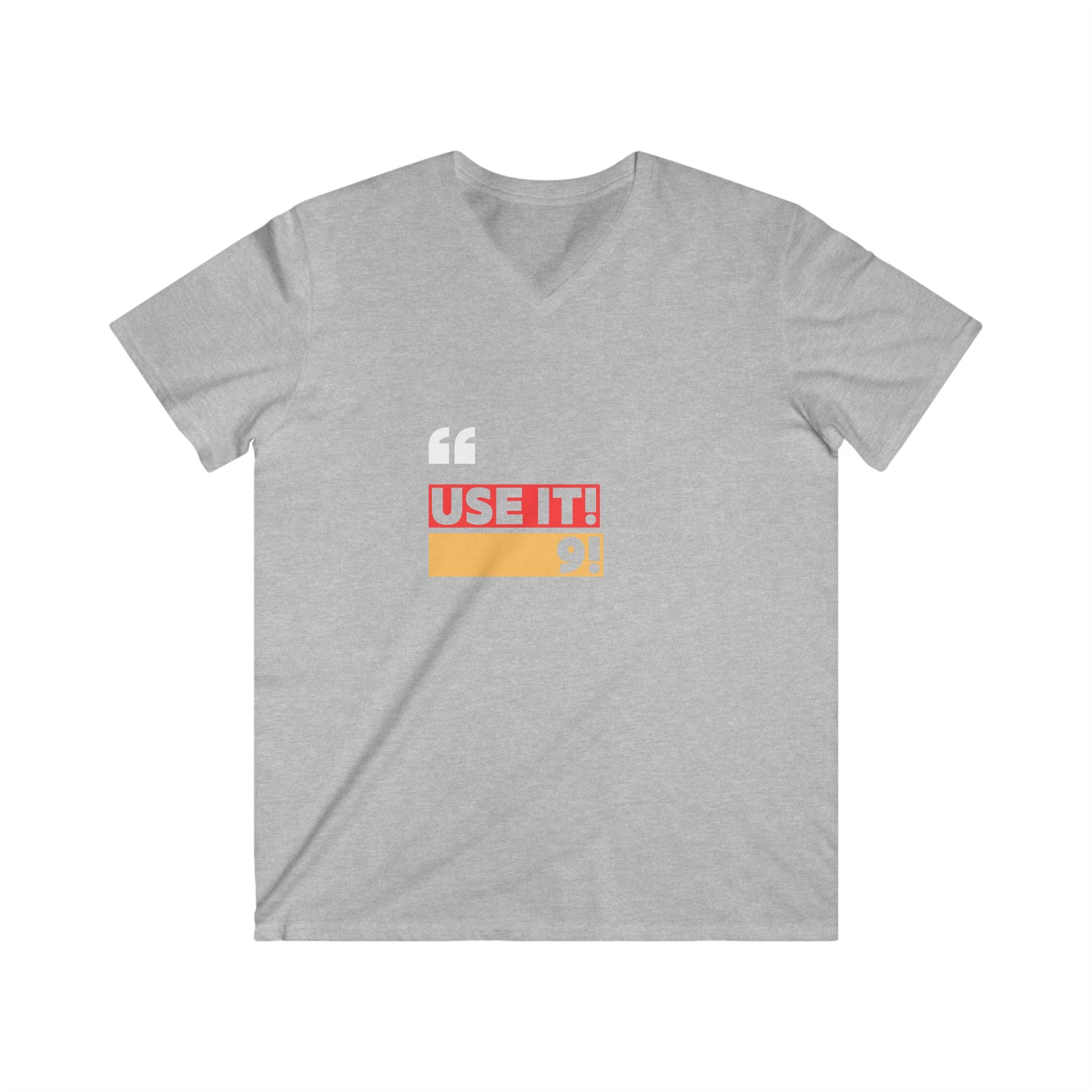 Use it 9! V-Neck Short Sleeve Tee