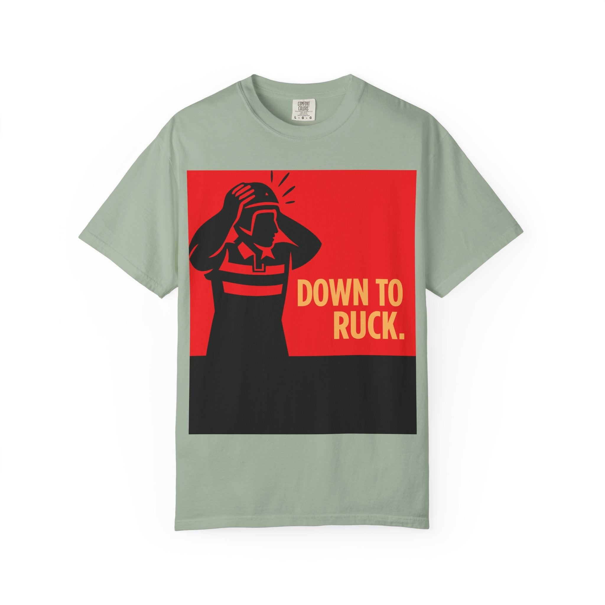 "Down To Ruck" Graphic Tee